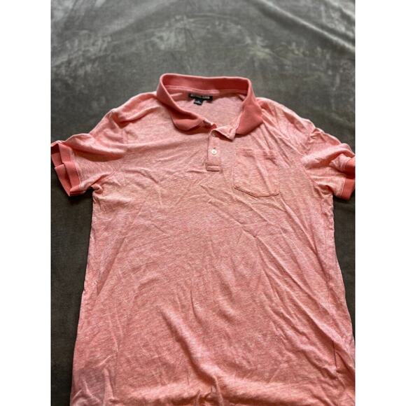 Michael Kors Other - Michael Kors Polo Shirt Mens Medium Orange Short Sleeve Golf Preppy